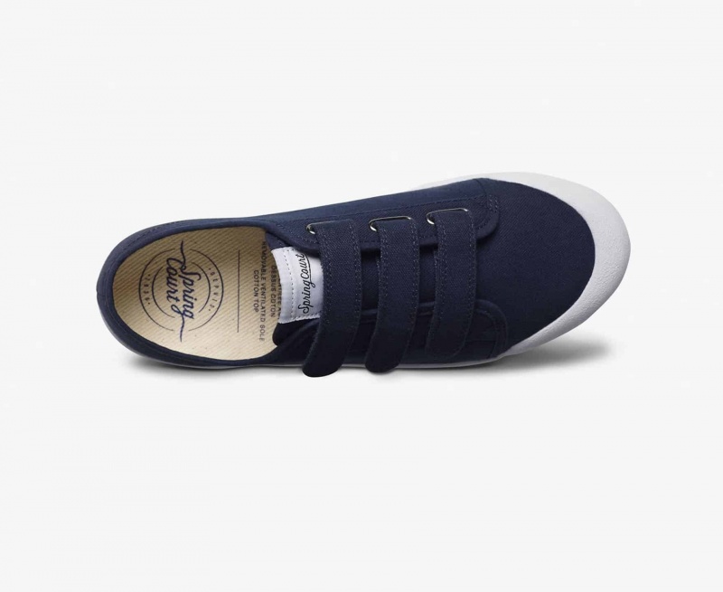 Basket Spring Court G2 Scratch Tela Bleu Marine Bleu Homme | KLH-79826496